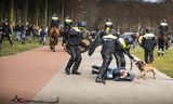 Volgende week dient de rechtszaak tegen twee agenten die in maart 2021 geweld gebuikten bij een coronademonstratie op het Malieveld in Den Haag.