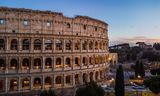 Het Colosseum in Rome levert volgens een berekening van Deloitte jaarlijks een bijdrage van 1,4 miljard euro aan het Italiaanse bbp. foto Daniel Pradilla/getty 