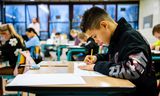 Doorstroomtoets voor leerlingen op een school in Dordrecht.