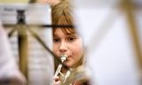 Veel kinderen van muziekvereniging Woudklank hadden les bij het failliete Scala.