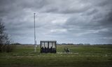 Een bushalte in het Friese Morra. De bereikbaarheid voor bewoners van het landelijk gebied en de randen van de stad blijft achter vergeleken met stadsbewoners. 