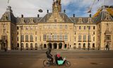 Het Stadhuis van Rotterdam. 