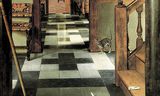 Samuel van Hoogstraten: Gezicht in een gang (1662)  Collectie Blathwayt UK
