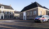 Het Drents Museum in Assen, vrijdagochtend. Die dag ging het museum voor het eerst na de kunstroof van het weekend ervoor weer open. Foto  Jeroen Jumelet/ANP 
