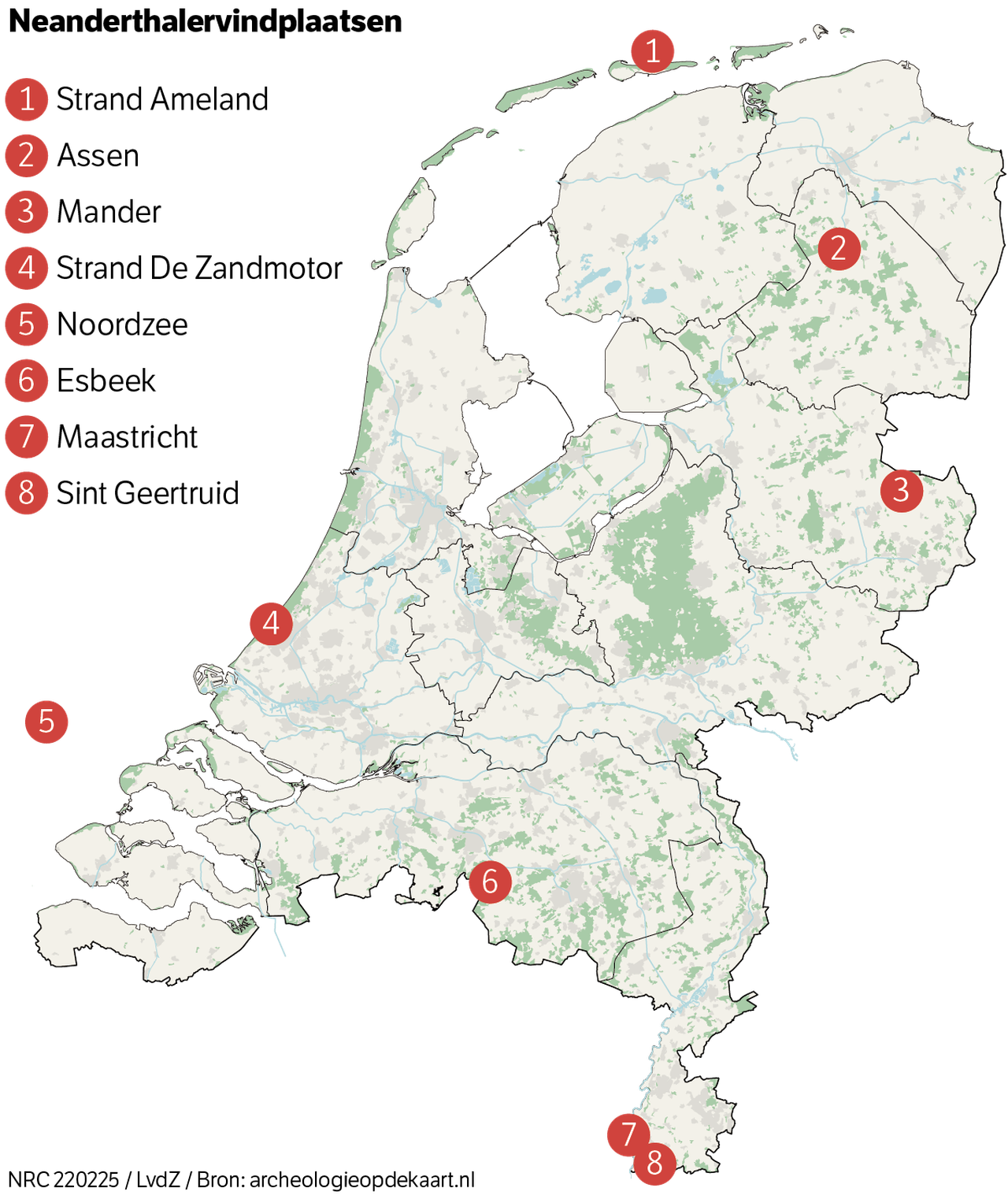 Nederland ligt vol met sporen van neanderthalers (maar de kenners ervan gaan met pensioen)