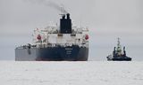 Olietanker Eagle S (links) in de Golf van Finland bij de Baltische Zee. Ruim een jaar geleden voer het bij Terschelling boven een cruciale zeekabel. „Dit is zonder enige twijfel verdacht.”