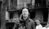 De Franse filosofe Simone Weil (1909-1943), in 1936 tijdens de Spaanse burgeroorlog.