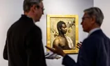 Het herontdekte schilderij van Gustav Klimt op de Tefaf: Prins William Nii Nortey Dowuona.  