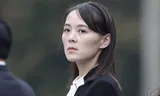 Kim Yo-jong, de zus van de Noord-Koreaanse leider Kim Jong-un, woont in 2019 een ceremonie in Hanoi, Vietnam bij.