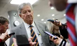 Senator John Kennedy bij het Capitool, 25 maart 2025. 
