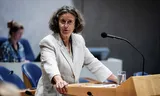 Asielminister Marjolein Faber bij het wekelijkse vragenuur dinsdag in de Tweede Kamer.Foto Laurens van Putten/ANP/HH