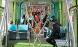 Een Luxemburgse bus met passagiers. Het ov is er gratis, maar dat heeft nauwelijks geleid tot minder autogebruik. Foto Oliver Dietze/Getty Images 