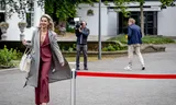 Femke Wiersma, minister van Landbouw, Visserij, Voedselzekerheid en Natuur op weg naar de ministerraad. Foto Robin Utrecht / ANP