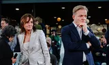 Nicolien van Vroonhoven en Pieter Omtzigt (toen nog de fractievoorzitter van NSC) tijdens het tweede NSC-congres in november 2024. 