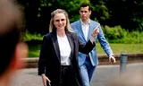 Fleur Agema, vertrekkend minister van Volksgezondheid, Welzijn en Sport bij het Catshuis voorafgaand aan de ingelaste ministerraad. Foto Bart Maat