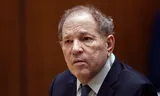 Harvey Weinstein in 2022, toen hij na zijn New-Yorkse veroordeling ook terechtstond in Californië. 