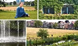 Sanda Lenzholzer in Park Sonsbeek in Arnhem. Hoogteverschillen kunnen helpen luchtstromen op gang te brengen. En verdamping heeft een verkoelend effect. 