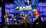 YouTube-formatie Bankzitters geeft een optreden tijdens het 10e jubileum in de Ziggo Dome. Foto ANP RAMON VAN FLYMEN 