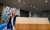Zorgminister Fleur Agema (PVV) tijdens de verdediging van de begroting van haar ministerie in de Tweede Kamer.