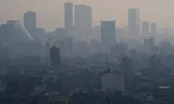 Beeld van smog uit Mexico-City. Fijn stof is wereldwijd verantwoordelijk voor 90 procent van de sterfgevallen door luchtvervuiling.