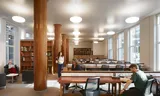 De bibliotheek van het Warburg Instituut in Londen.