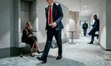 Partijleiders Dilan Yesilgöz (VVD) en Geert Wilders (PVV) tijdens het debat over de val van het kabinet-Schoof. Foto Bart Maat  