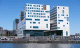 Het gebouw van het Openbaar Ministerie op het IJdock in Amsterdam.