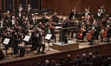 Jaap van Zweden met het New York Philharmonic in 2019. Foto Karsten Moran