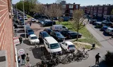 De Kaapstraat in de wijk Transvaal in Den Haag is een doodlopende straat geworden, tot ongenoegen van lokale ondernemers. 