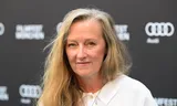 Bestsellerauteur Raynor Winn op een filmfestival in München, in juli.