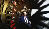 Rached Ghannouchi, hoofd en mede-oprichter  van de islamitische partij Ennahdha. 