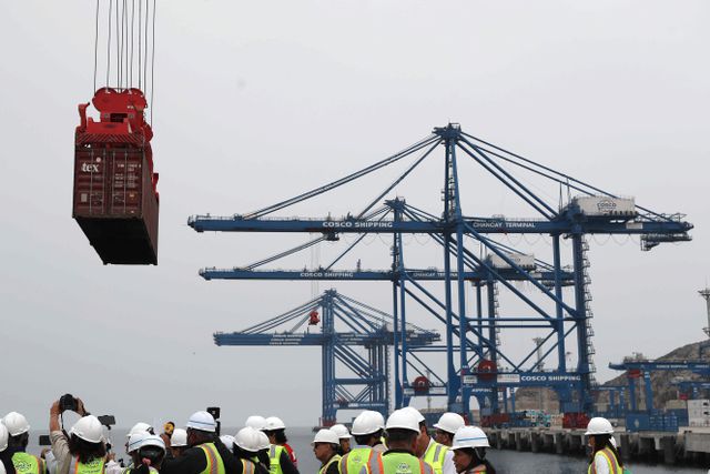 Met een hypermoderne haven in Peru groeit de invloed van China in Latijns-Amerika