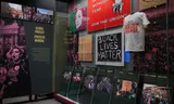 Protestborden in het National Museum of African American History and Culture. Foto Kayla Bartkowski/Getty Images/AFP 