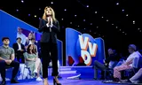 VVD-partijleider Dilan Yesilgöz houdt een toespraak tijdens de Liberale Open Dag.