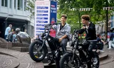 Fatbikes worden uit de binnenstad van Enschede geweerd, als het plan van VVD-fractievoorzitter Rachel Denneboom wordt doorgevoerd. Foto’s Eric Brinkhorst 