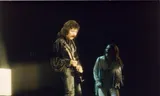 Tony Iommi en Ozzy Osbourne van Black Sabbath in Londen, 1978.