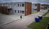 De afdeling voor jongeren die zonder ouders en begeleiding naar Nederland komen (AMV’ers) op het asielcomplex in Ter Apel. Foto Kees van de Veen 
